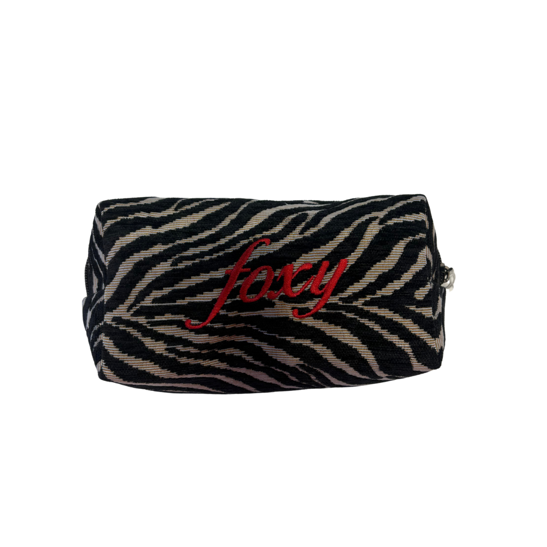 Marist Zebra Cosmetic Bag