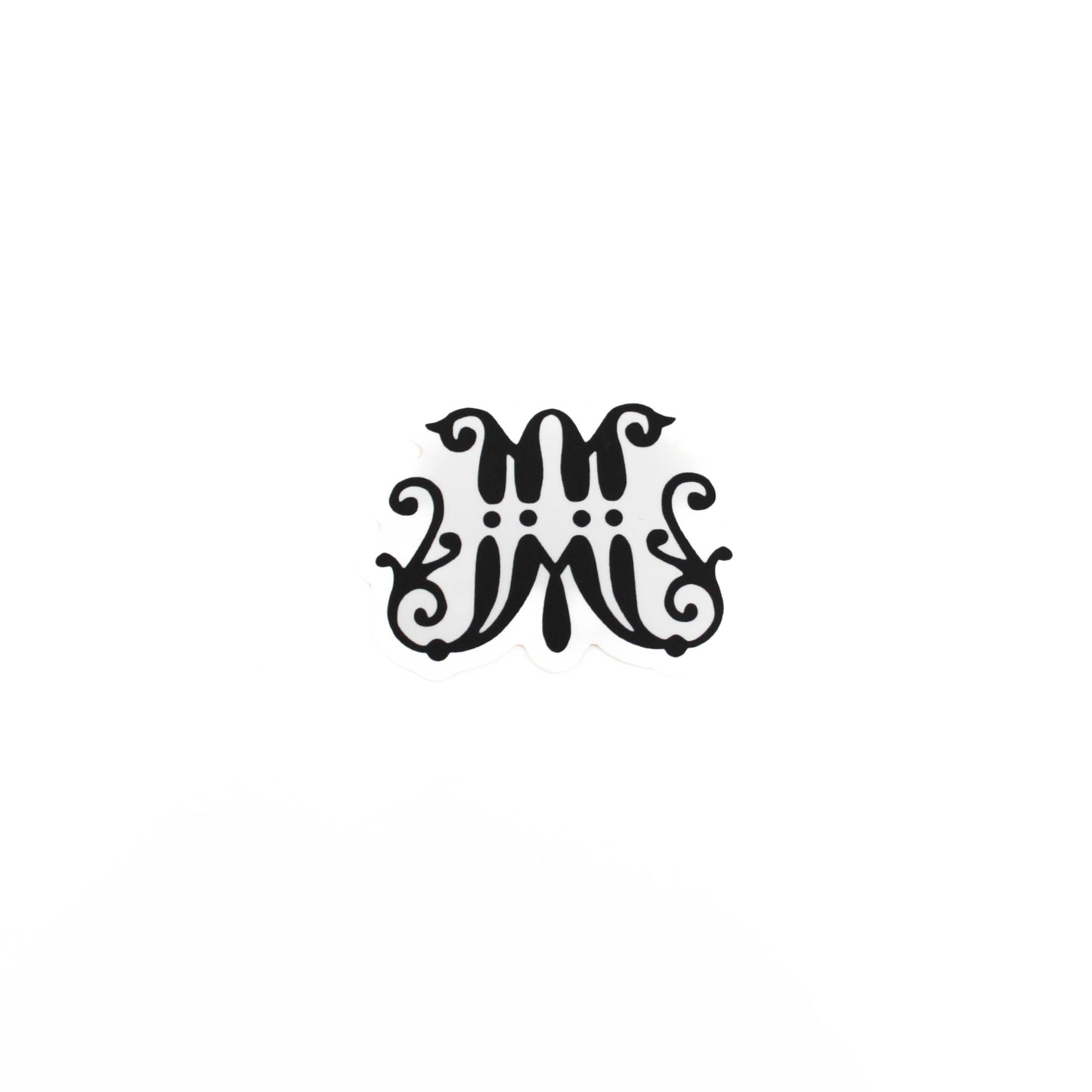Marist Script M Sticker