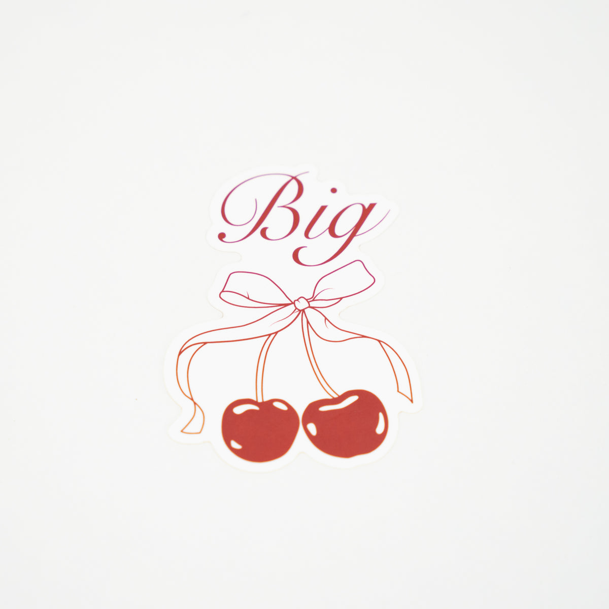 Big cherry sticker