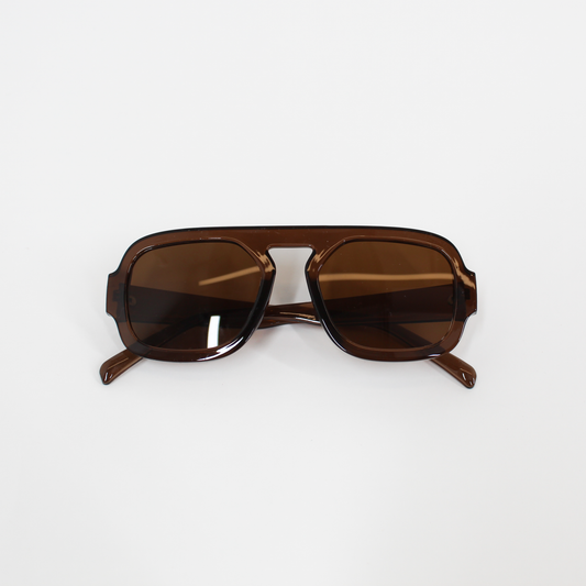 Brown Retro Sunglasses