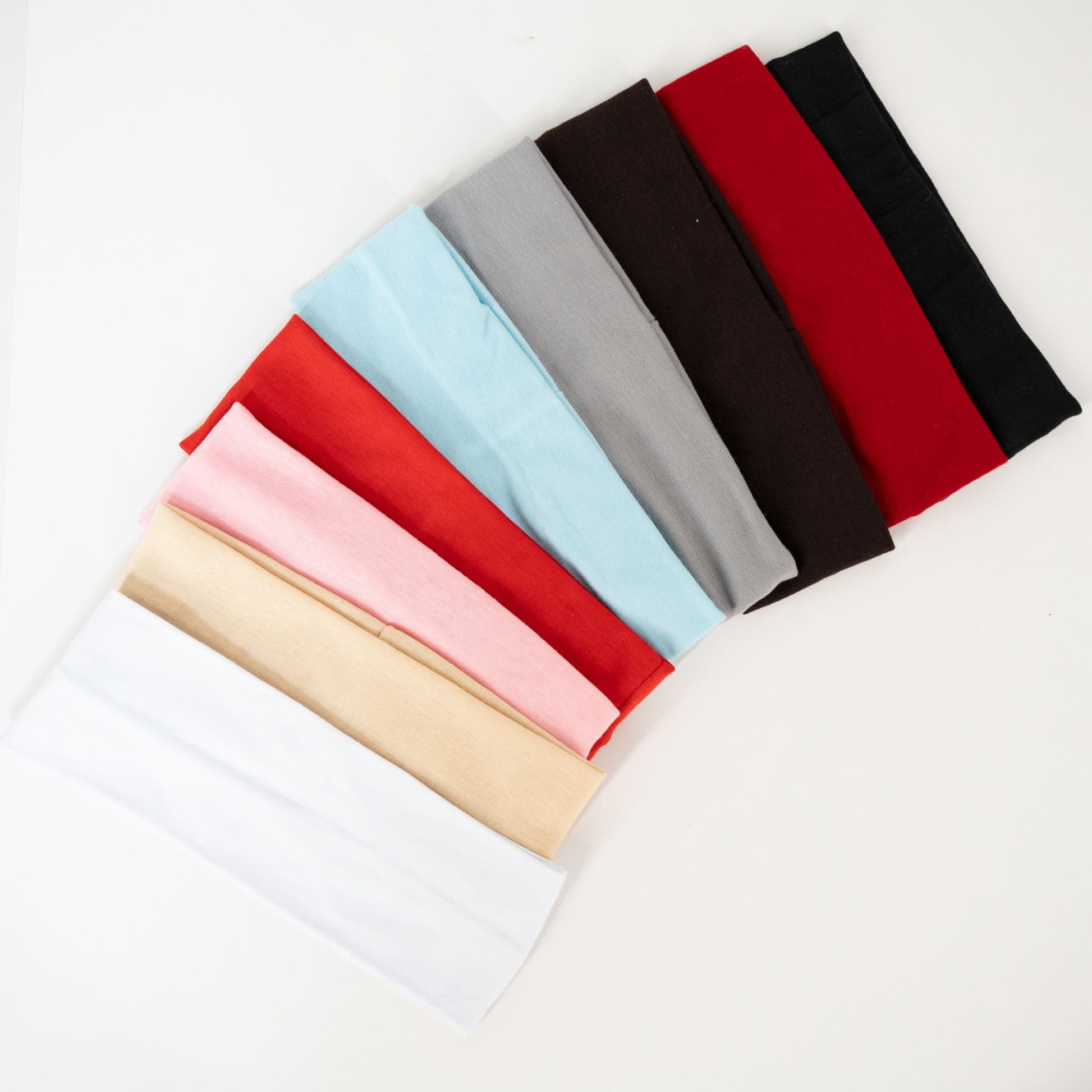 Cotton Blend Stretch Headbands