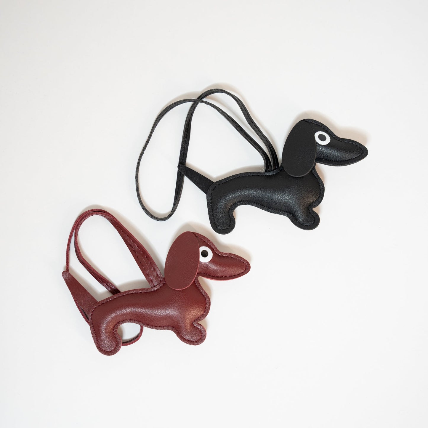 Dachshund Bag Charm dog weiner puppy leather accessory fashion