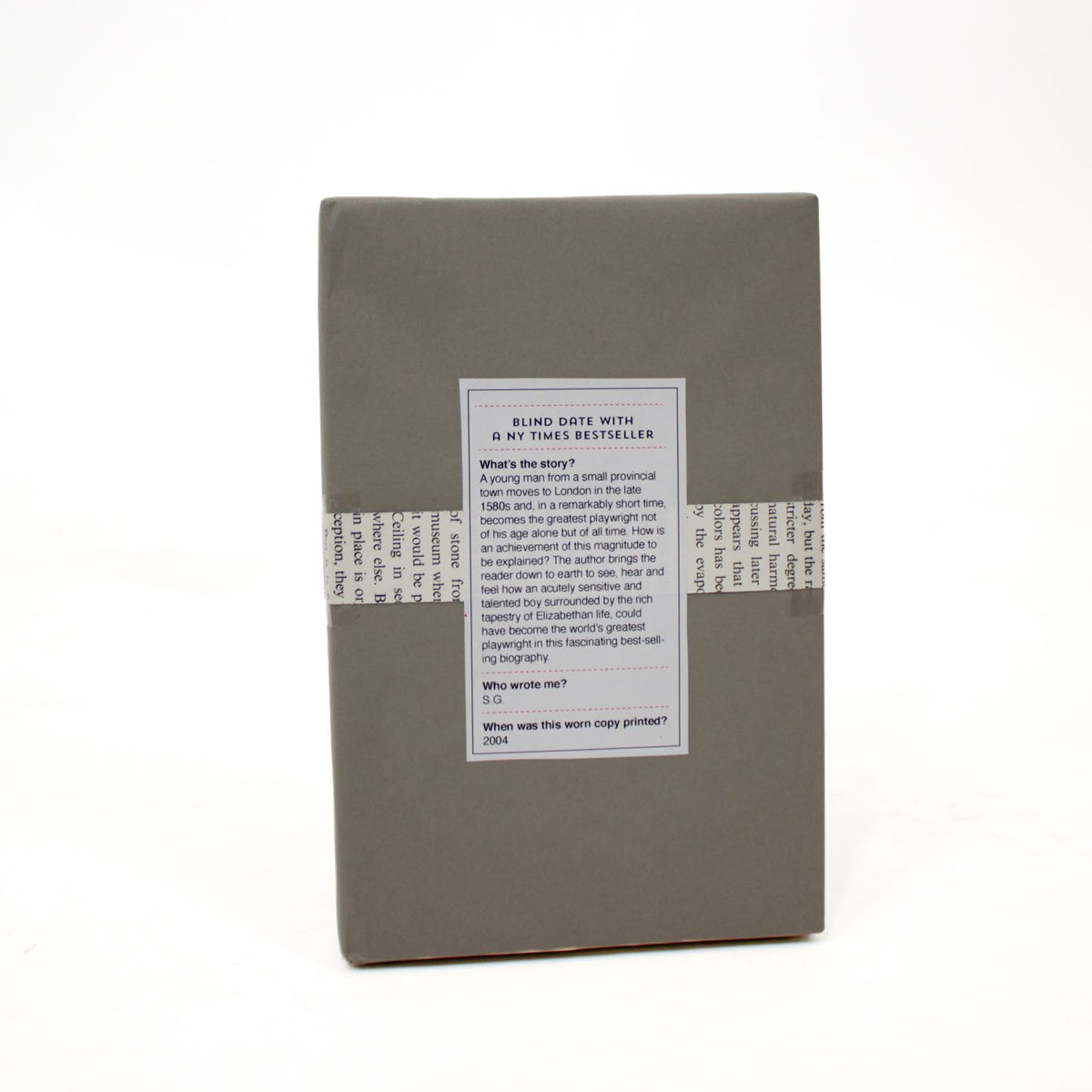 Blind Date with A New York Times Bestseller Book