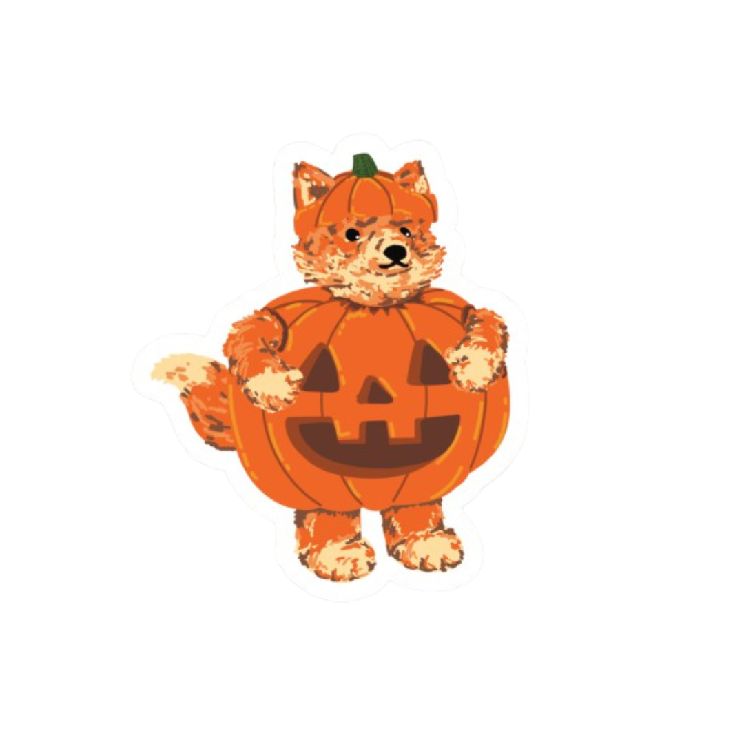 Pumpkin Frankie Sticker