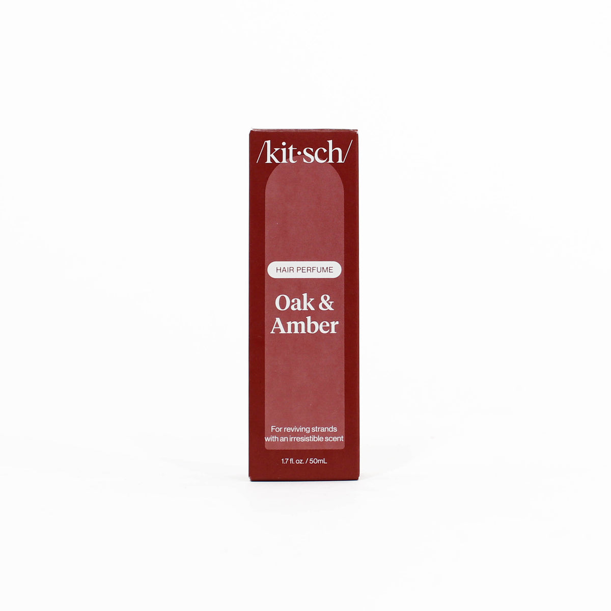 oak and amber hair perfume