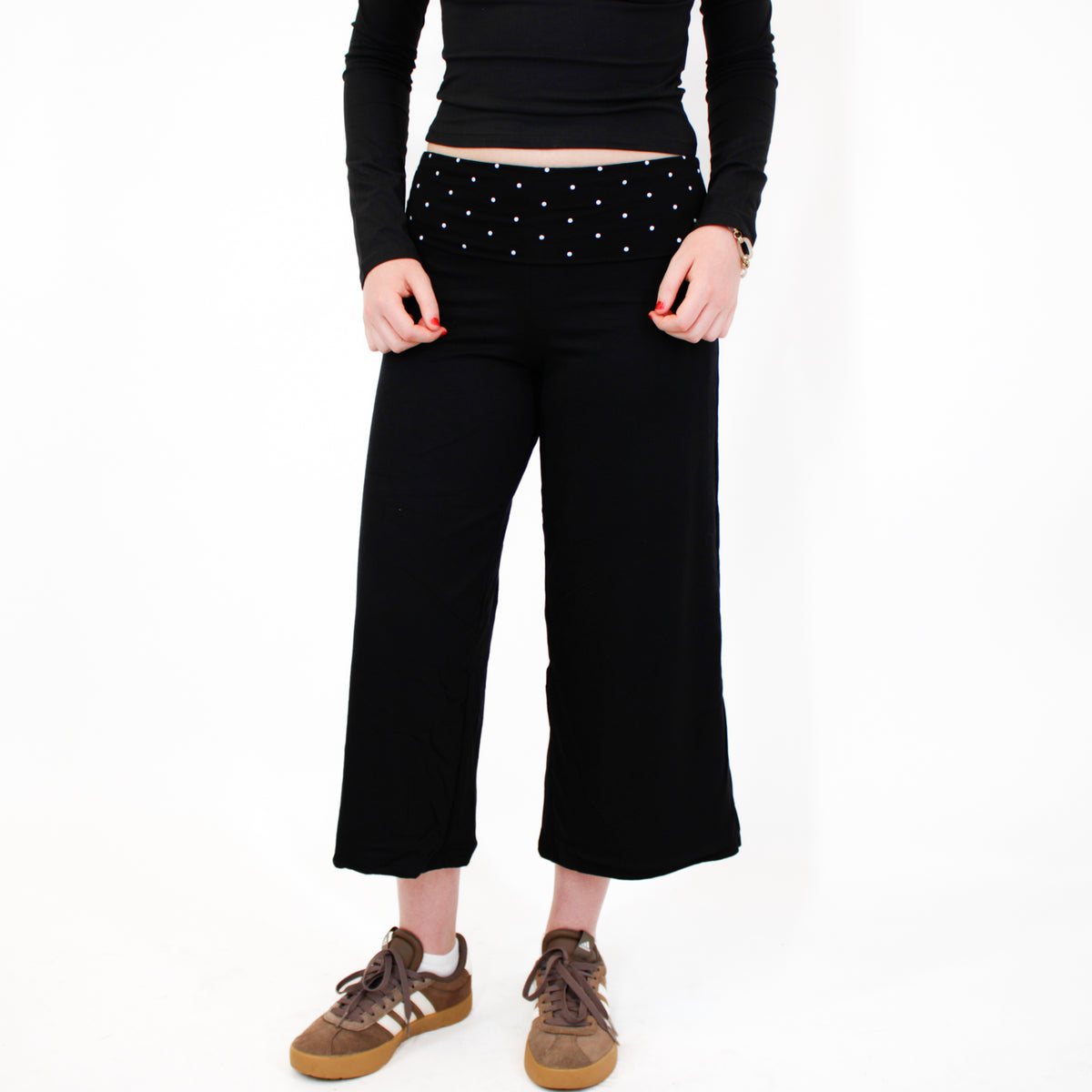 Foldover Capri Legging