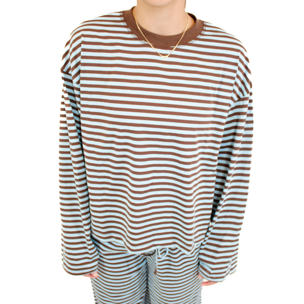 Stripe Long Sleeve Top