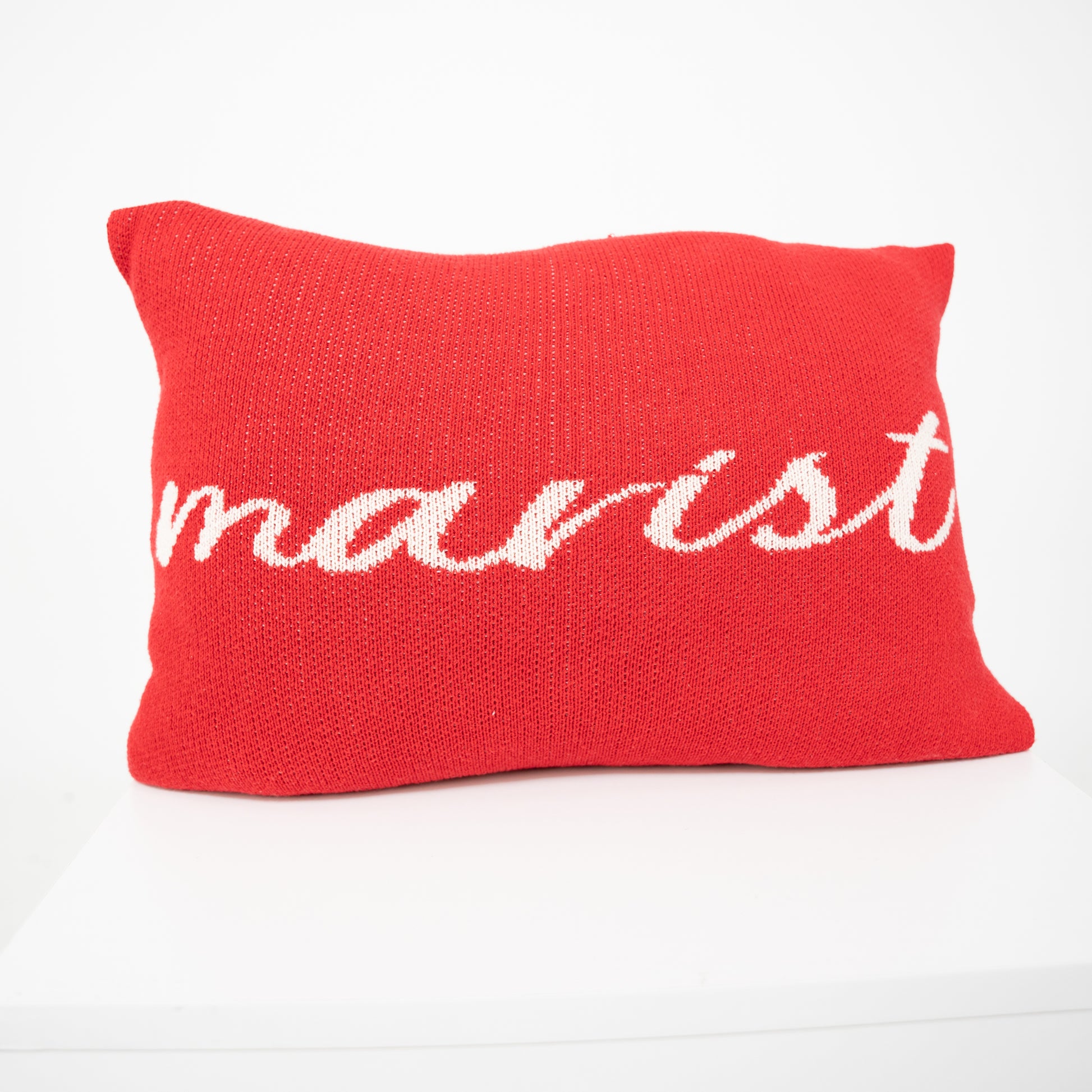 marist red foxes home decor pillow knit throw