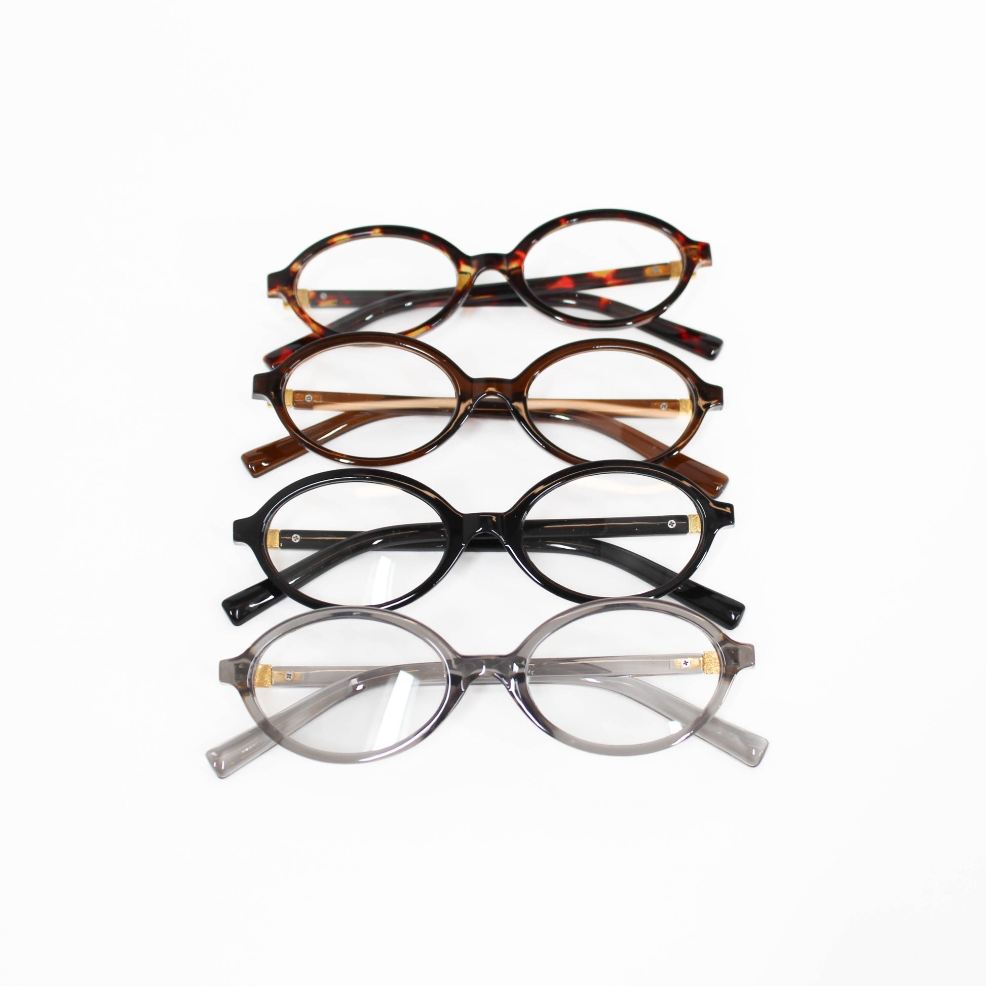 oval blue light glasses