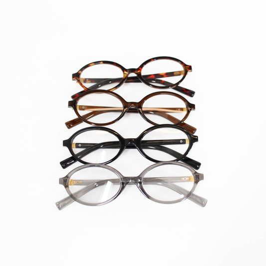 oval blue light glasses