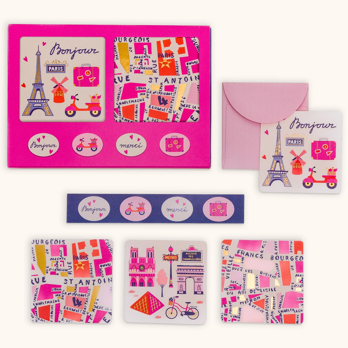 note card set