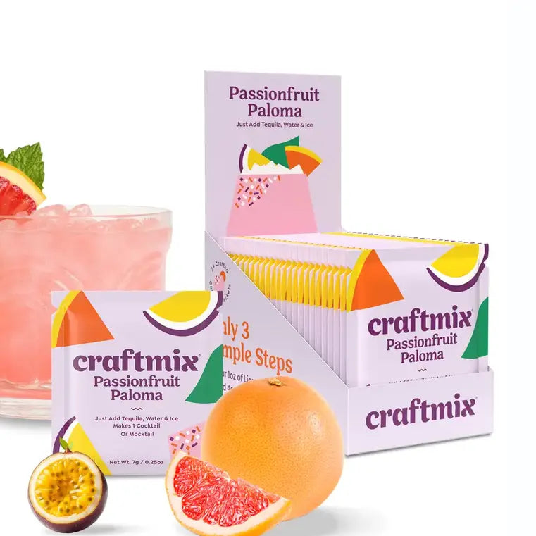 Passionfruit Paloma Mixer