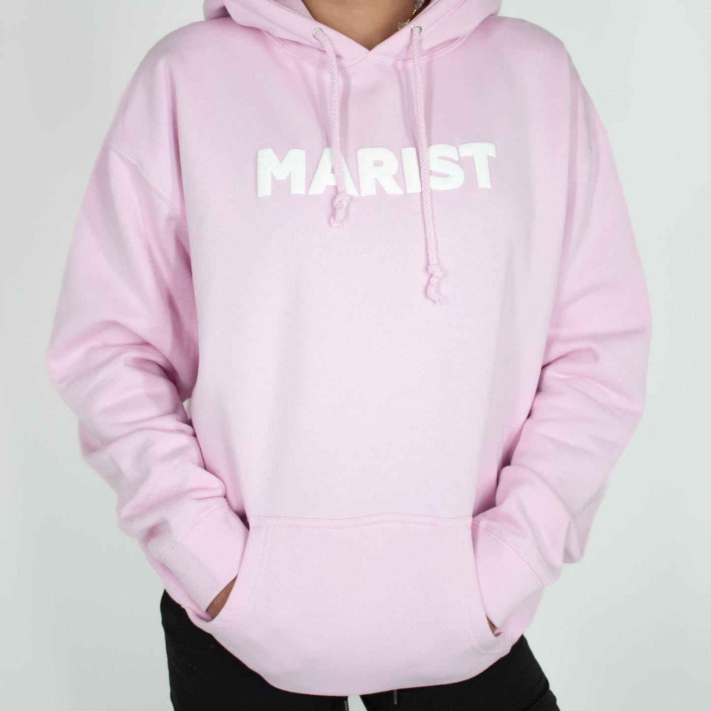 pink 845 hoodie