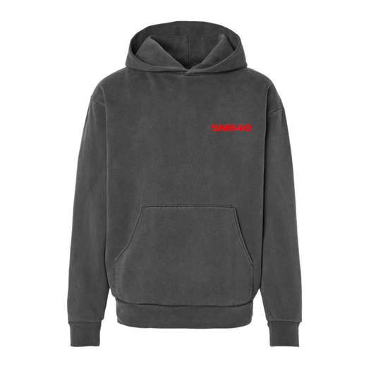 SNR 40 Burn Hoodie Back
