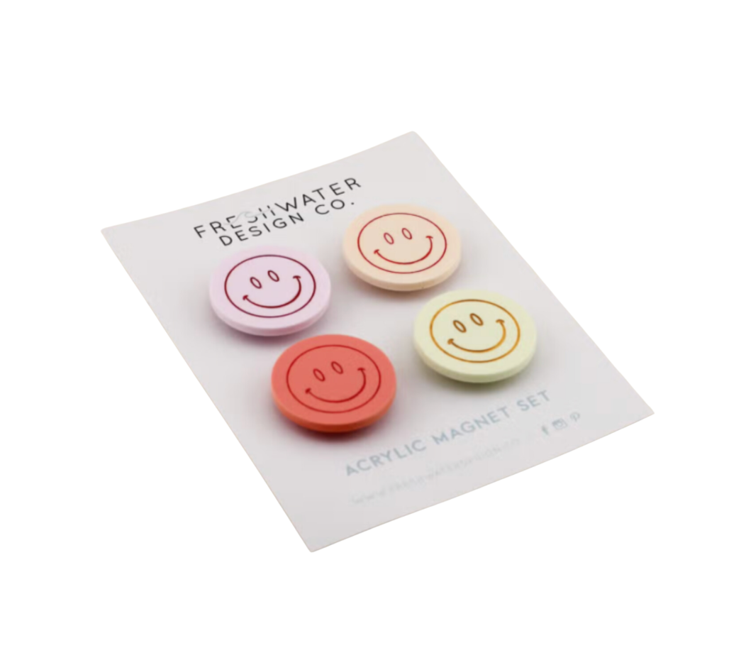 Smiley Face Magnet Face