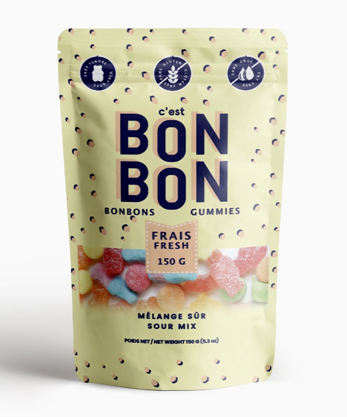 La boîte à bonbons Gummies