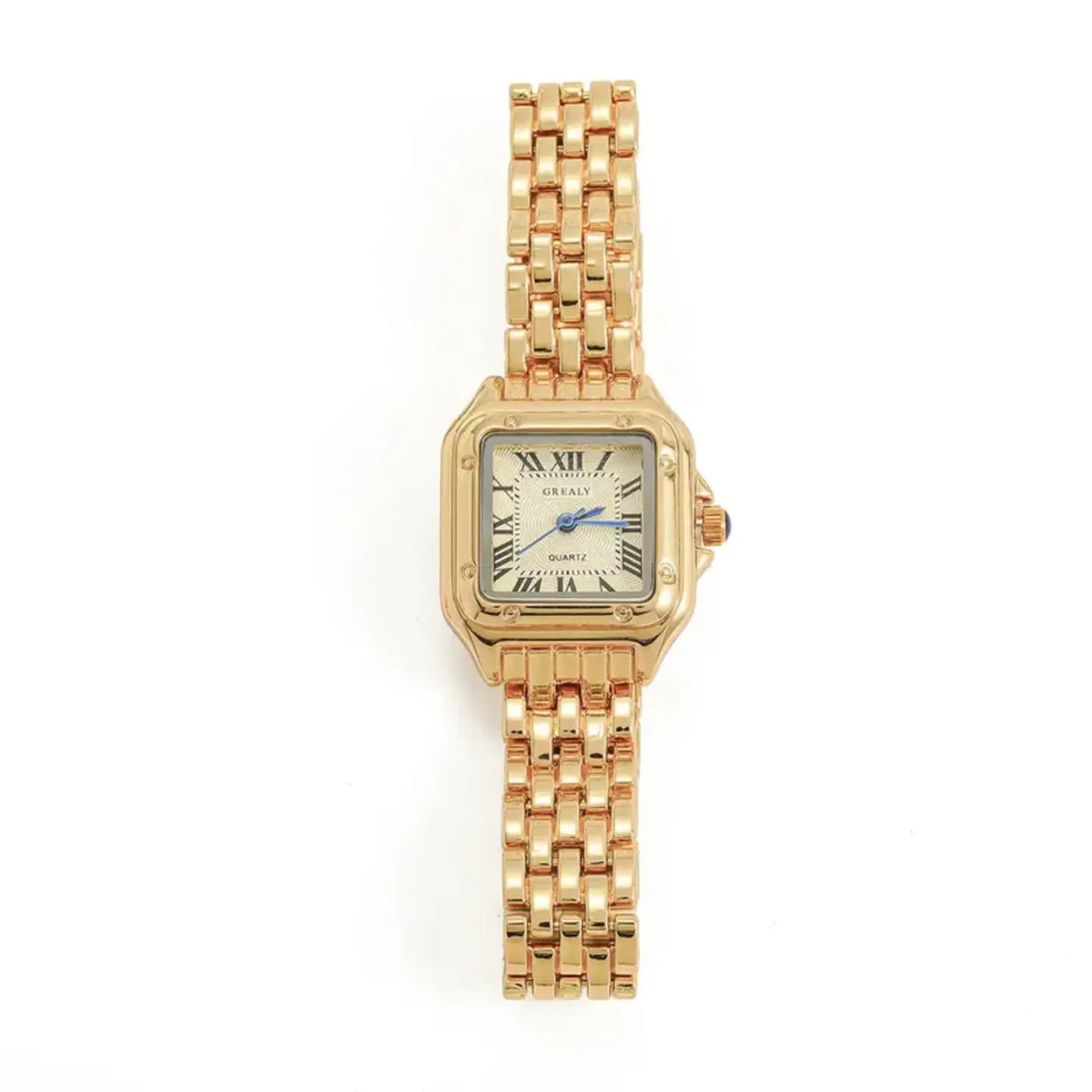 Sutton Luxe Watch gold on white background