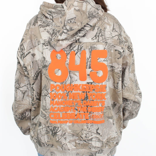 tan 845 camo hoodie