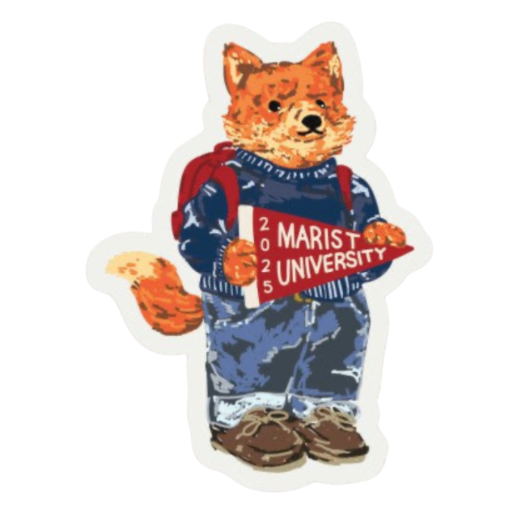 University Frankie Sticker