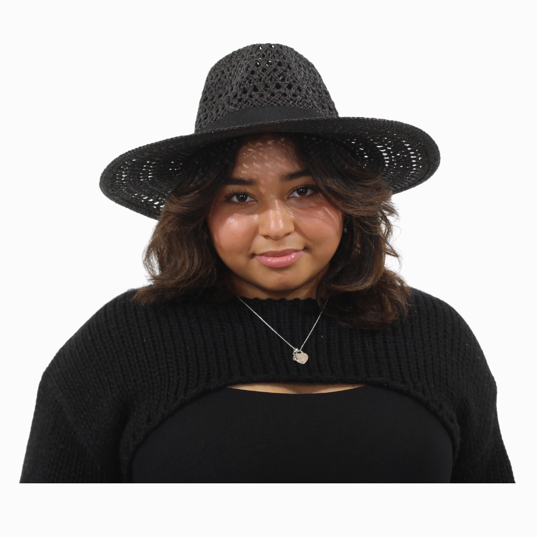 Braided Straw Cowboy Hat