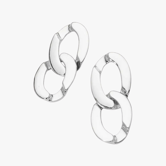 Chain Link Drop Earrings