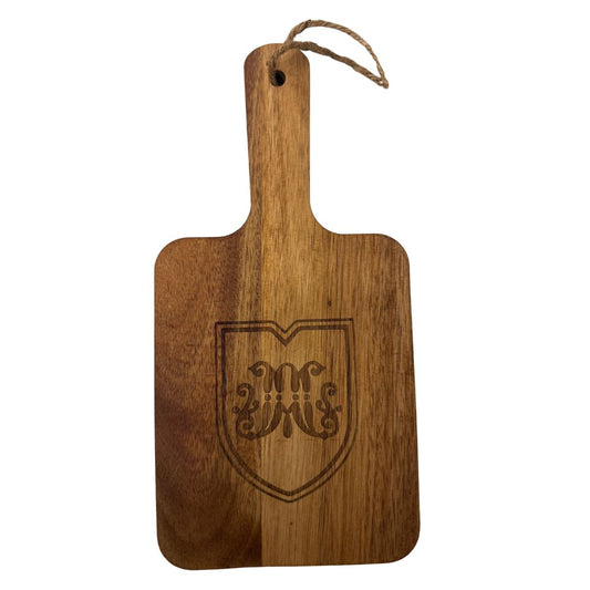 Marist Shield Engraved Charcuterie Board