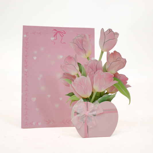 3D Bouquet Folding Card