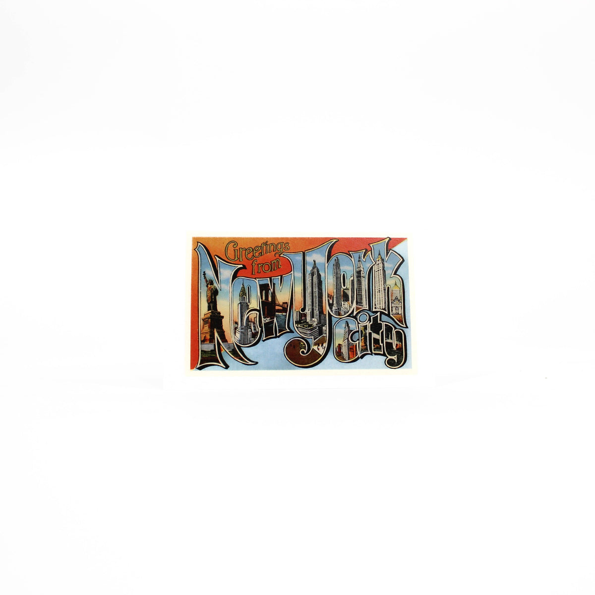 Greetings from NYC Postcard