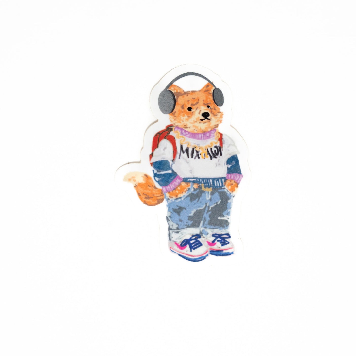 dj frankie, Frankie the fox, sticker