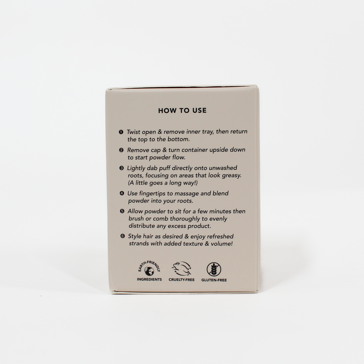 dry shampoo how to