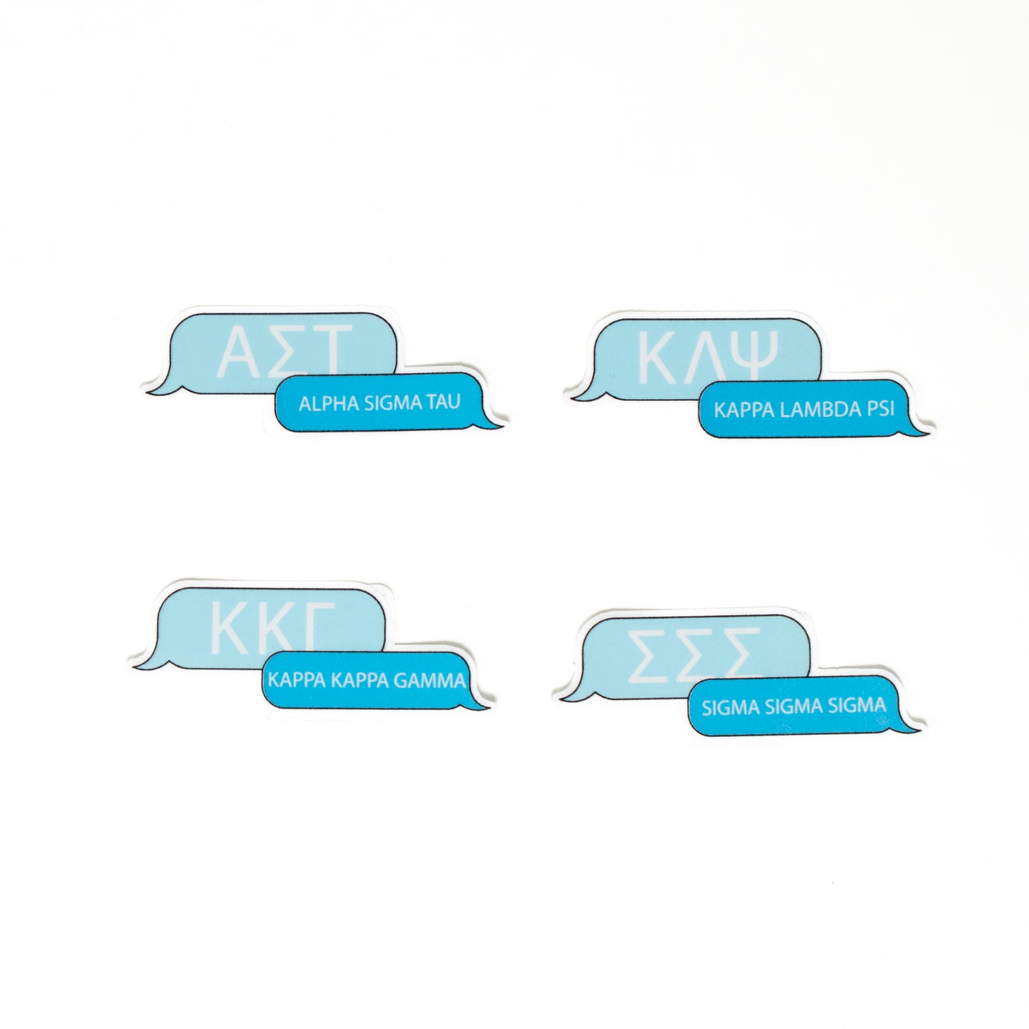 text message sticker, sorority sticker