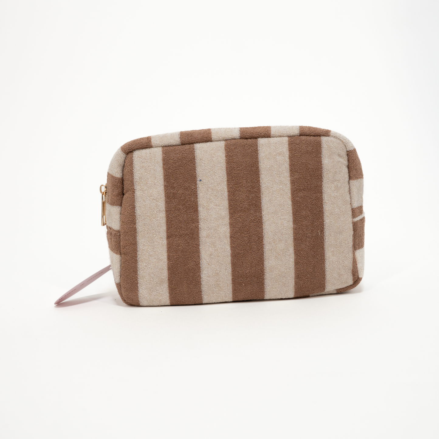 Striped Makeup Bag