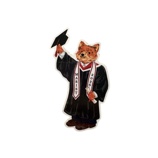 Graduation Frankie Sticker