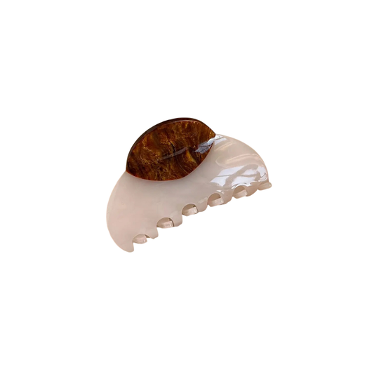 Wood print Large Hair Claw