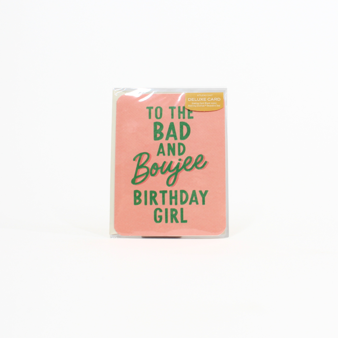 Bad and Boujee Birthday Card