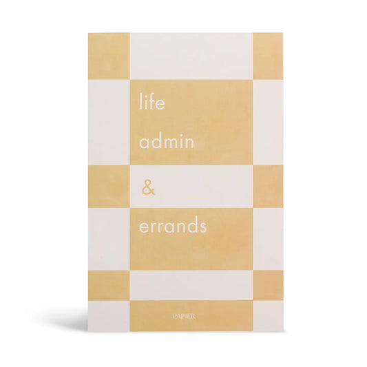 Life Admin Weekly Productivity Pad
