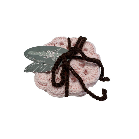 Pixi Designs Crochet Coaster - Flower