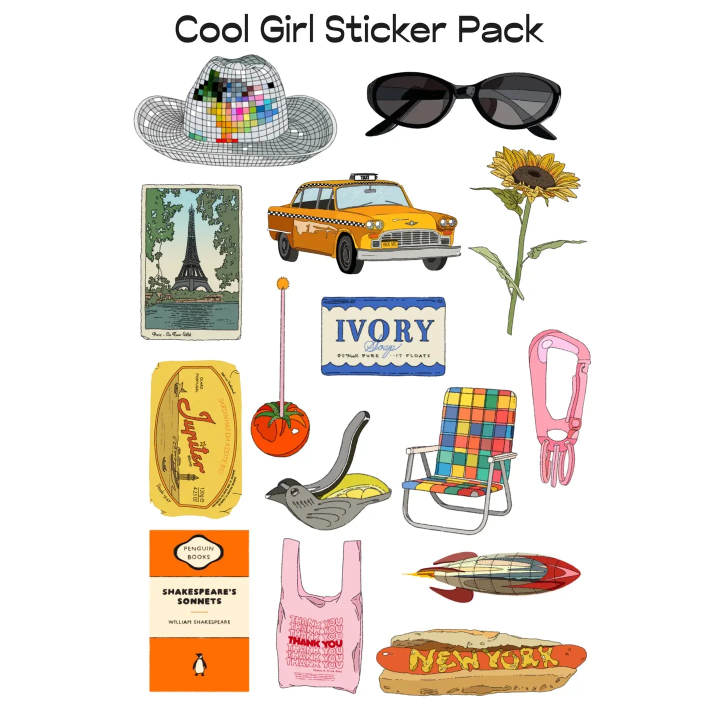 Trinket Sticker Sheets