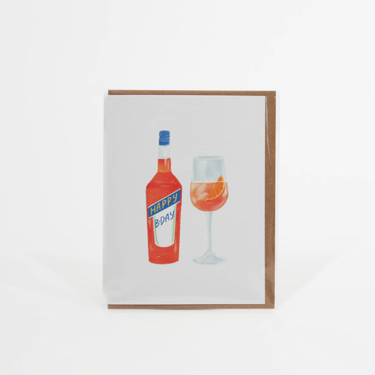 Aperol Spritz Birthday Card