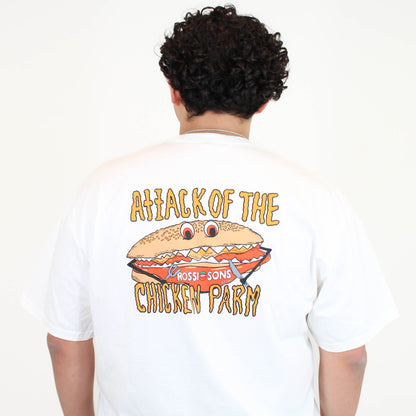 Back of Rossi's Chicken Parm T-Shirt