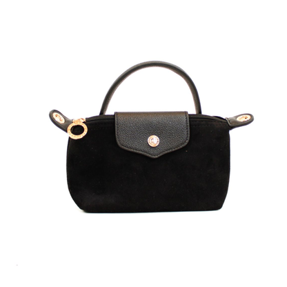 Black Penny Suede