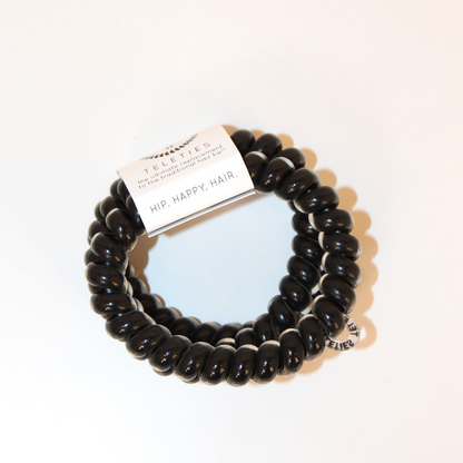 Black Teletie hair tie