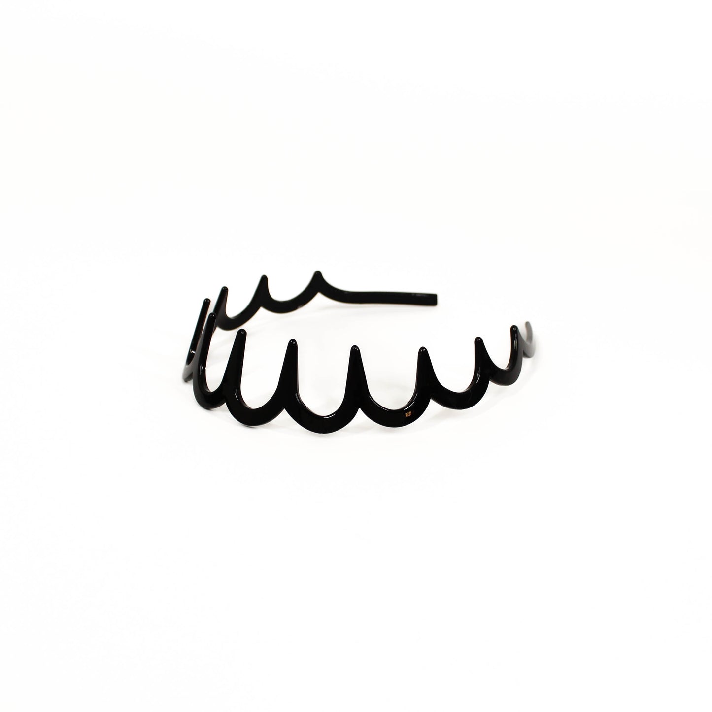 Black Wave Tooth Headband