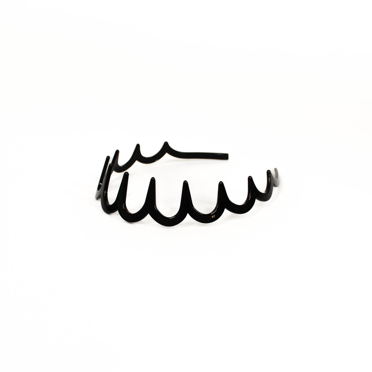 Black Wave Tooth Headband