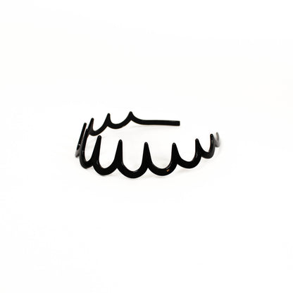 Black Wave Tooth Headband