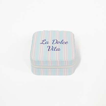 Blue La DoPink La Dolce Vita Travel Jewelry Boxlce Vita Travel Jewelry Box