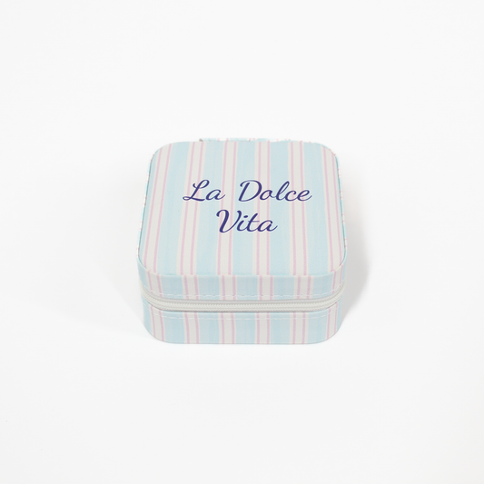 Blue La DoPink La Dolce Vita Travel Jewelry Boxlce Vita Travel Jewelry Box