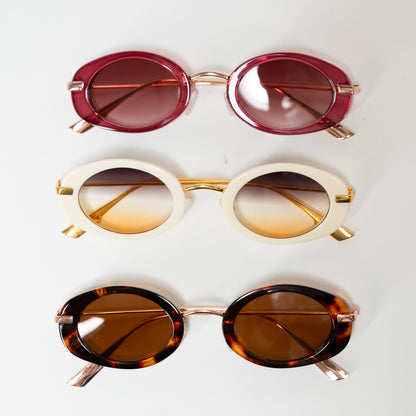 Oval Retro Sunglasses