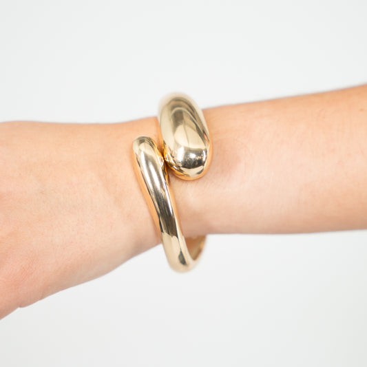 Wrap Hinged Bangle Bracelet