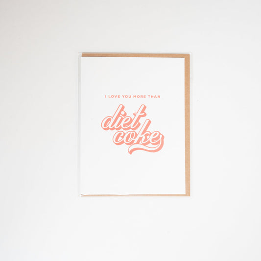 Diet Coke card